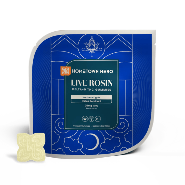 Hometown Hero Delta 9 Live Rosin Gummies - Image 6