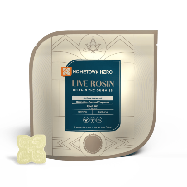 Hometown Hero Delta 9 Live Rosin Gummies - Image 7