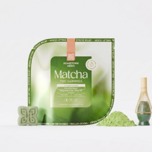 Hometown Hero Matcha Delta 9 Live Rosin gummies